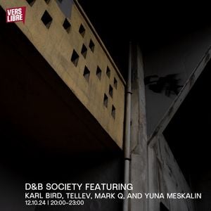 D&B Society with Karl Bird, MarkQ, Yuna Meskalin, and Tellev (2024.10.12)